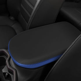 INTGET lifestyle shot inside RAV4 showing protective cover and clean interior