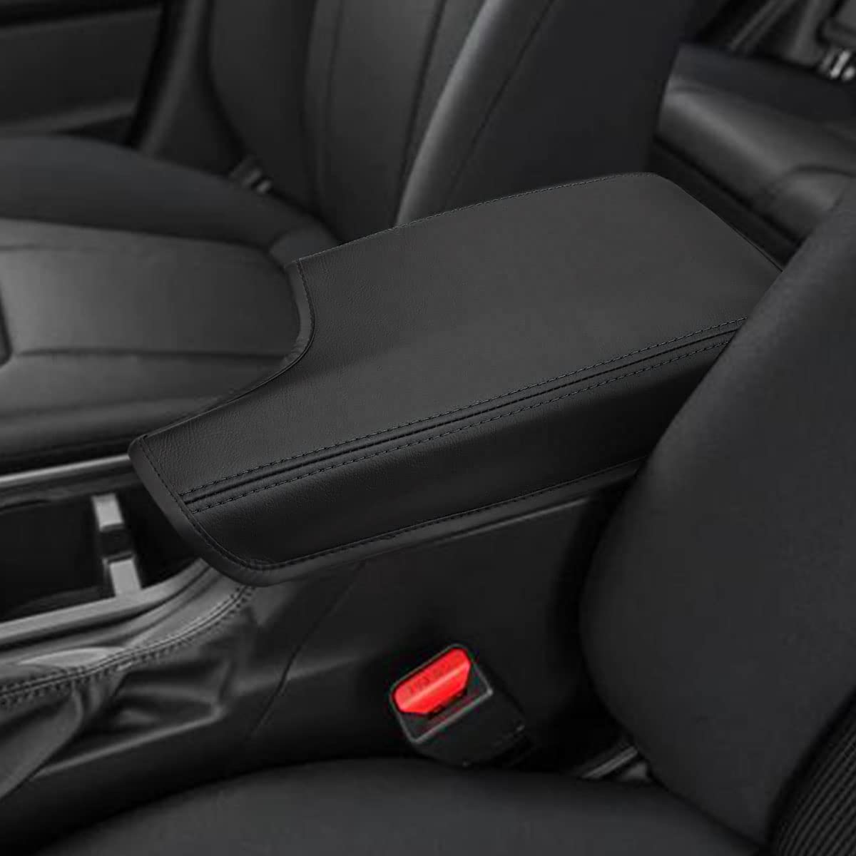 INTGET interior lifestyle shot showing cover blending with dashboard