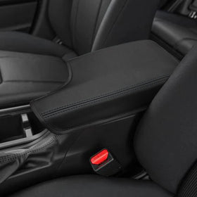 INTGET interior lifestyle shot showing cover blending with dashboard