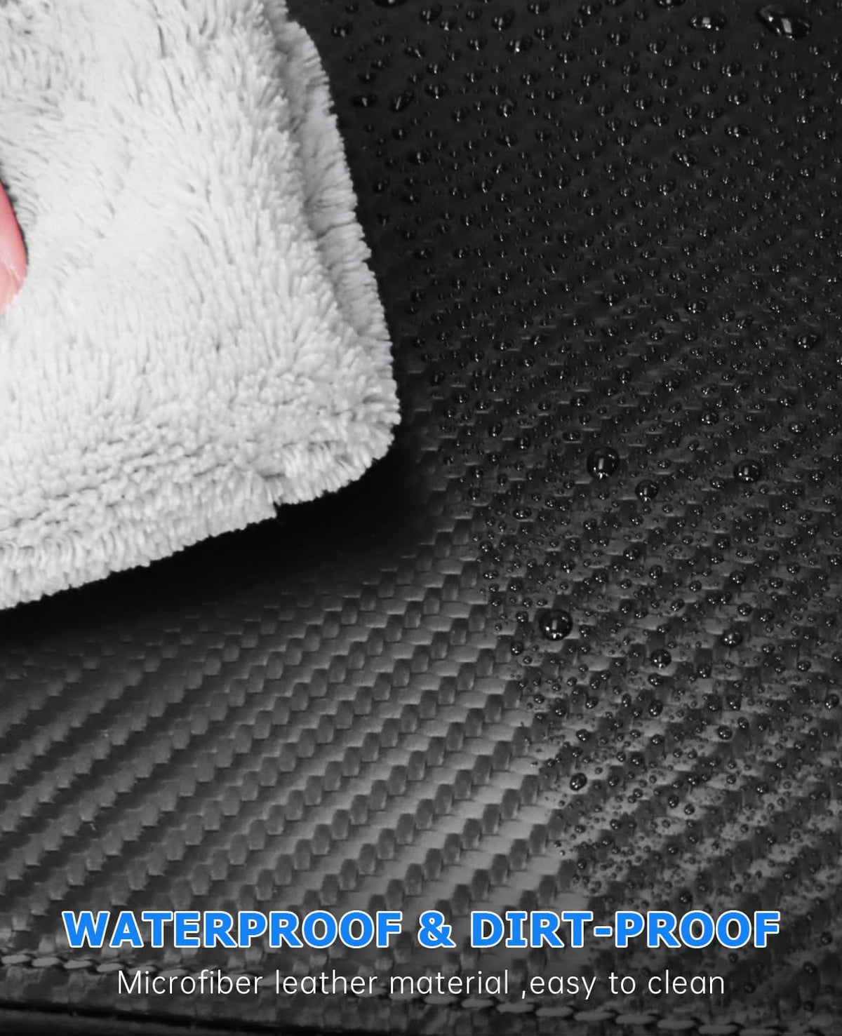 INTGET pet sitting on cover demonstrating scratch resistance benefit