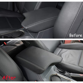 INTGET close-up of black stitches highlighting durable finish and style