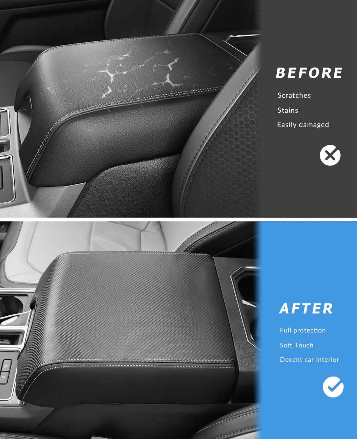 INTGET top installed view illustrating seamless factory look benefit
