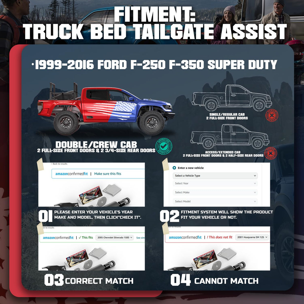 InTimesAuto tailgate strut close-up detailing piston and seal durability