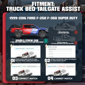 InTimesAuto tailgate strut close-up detailing piston and seal durability