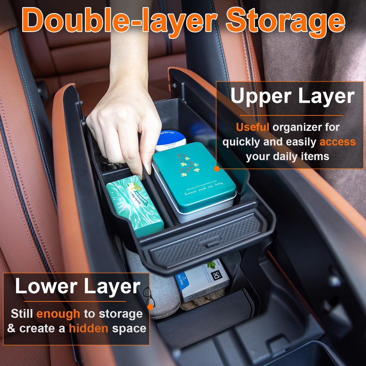 INTOPART cutout for charging port maintaining charging access benefit