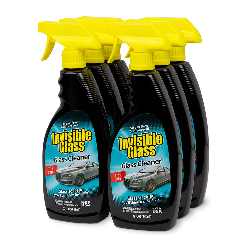 Invisible Glass front packaging showing six bottles for consistent supply