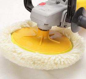 INZOEY washing the wool pad showing easy cleaning and reusability benefit