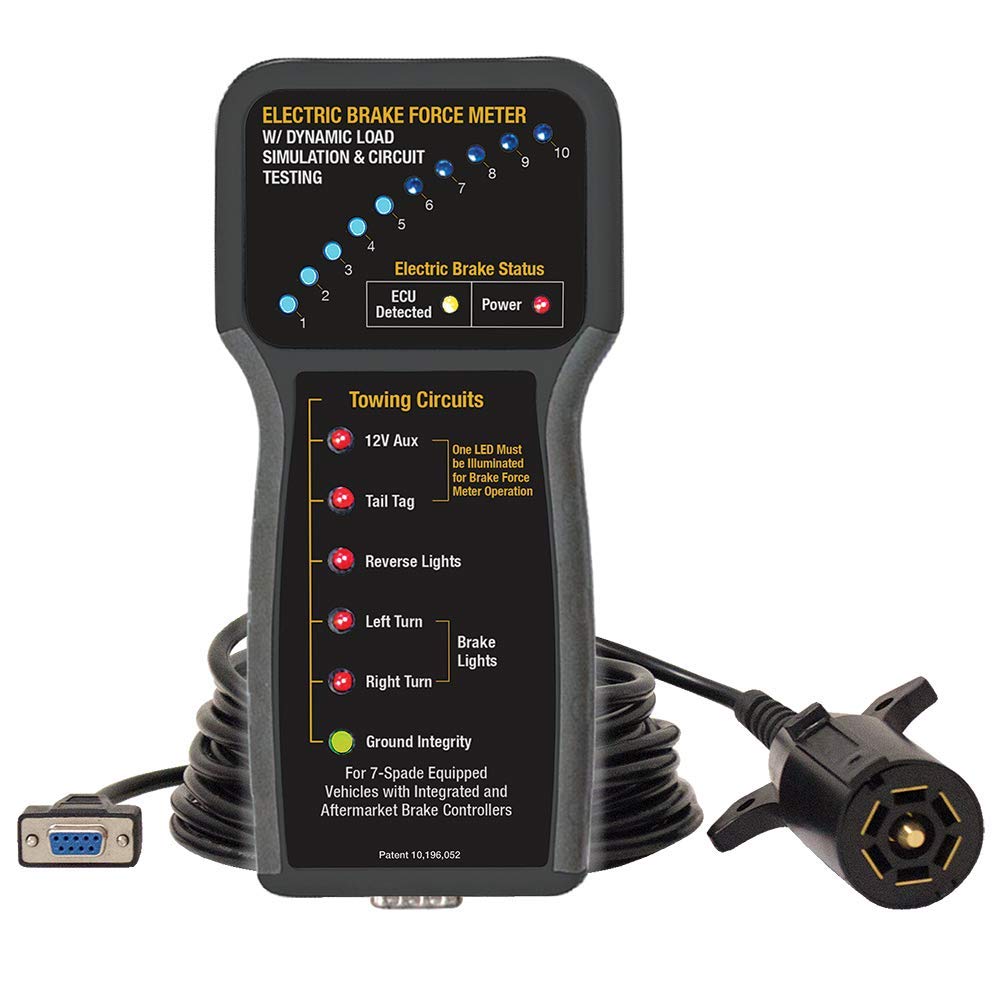 Innovative Products of America unit connected during a test drive showing live controller evaluation