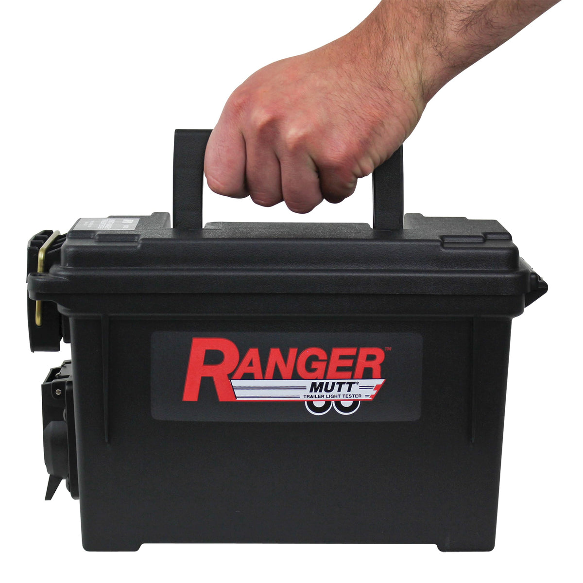 Innovative Products of America MUTT connected to trailer during roadside testing for diagnostics