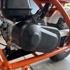 IPARTS EXPERT belt and sprockets laid out to show included options and fitment flexibility