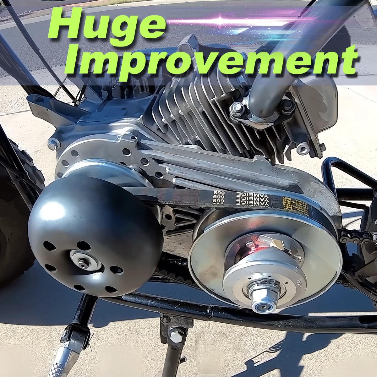 IPARTS EXPERT 3/4 inch shaft and bearing detail for reliable mount