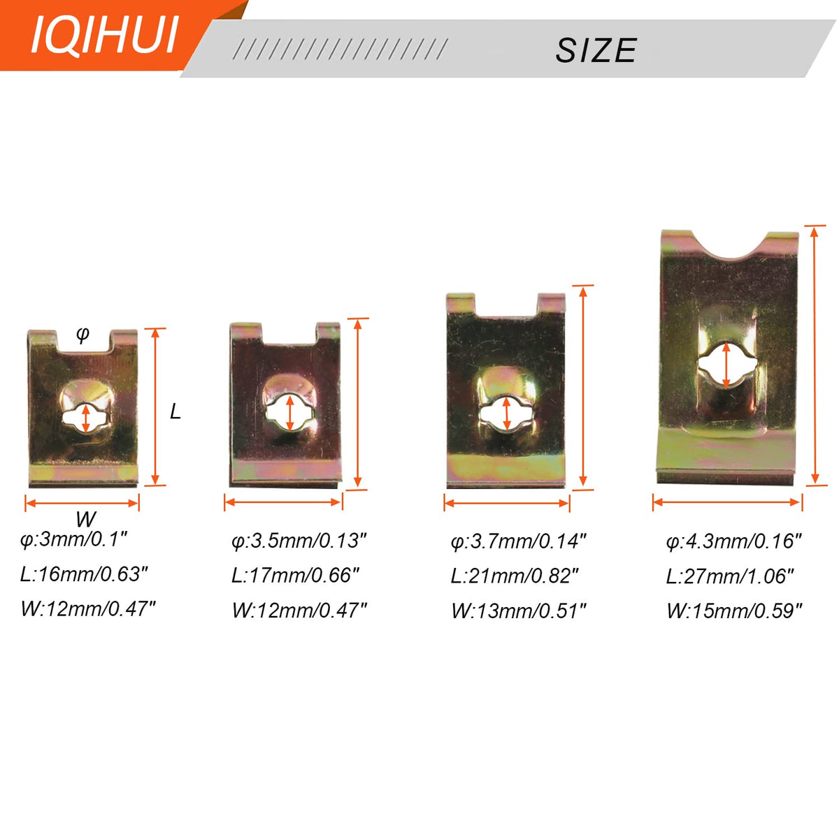 IQIHUI close-up galvanized finish resisting rust and corrosion