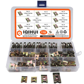 IQIHUI front packaging showing 110pcs kit for quick parts replacement