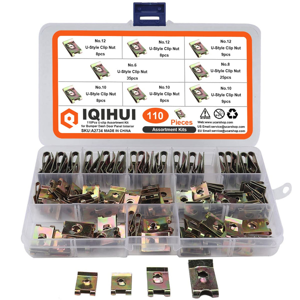 IQIHUI front packaging showing 110pcs kit for quick parts replacement