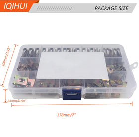 IQIHUI clips next to ruler showing scale for size matching