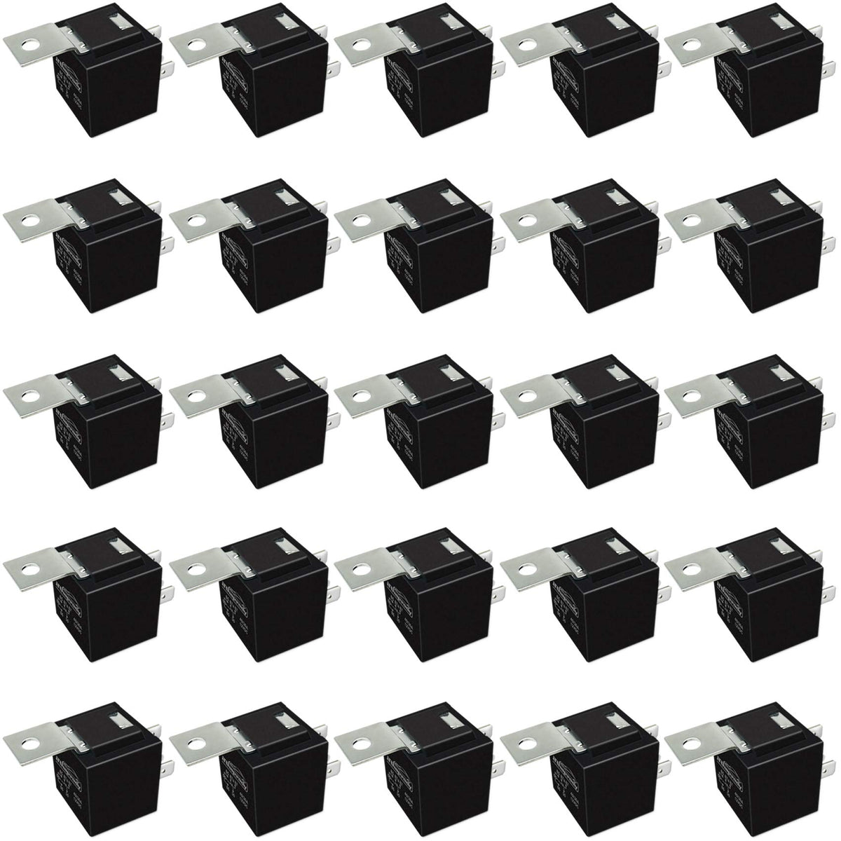 iRhapsody front view of 25-relay pack showing kit and convenience