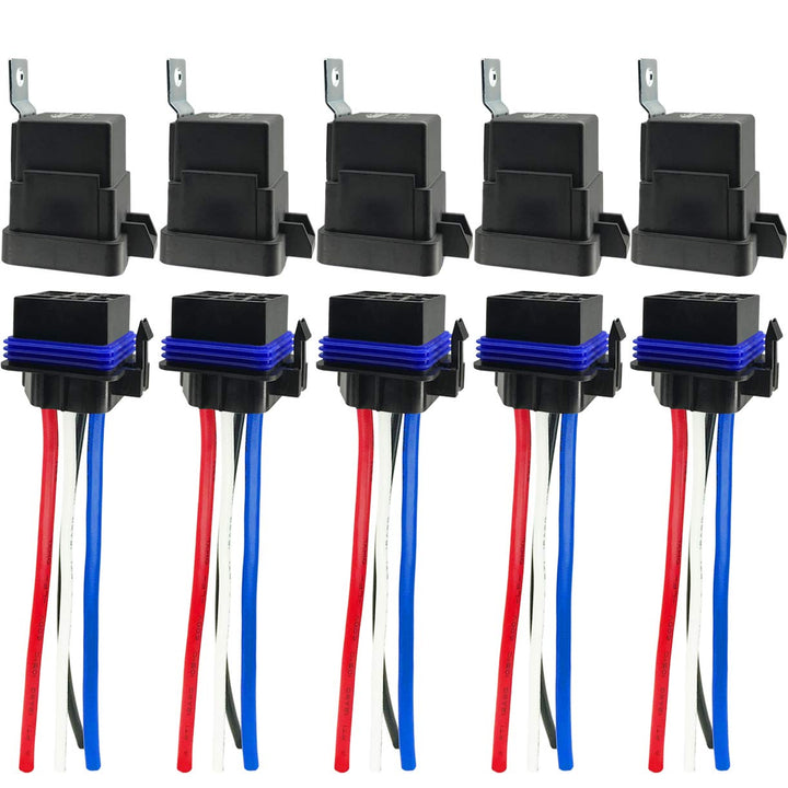 iRhapsody relay front view showing sealed housing and mounting tabs for durability