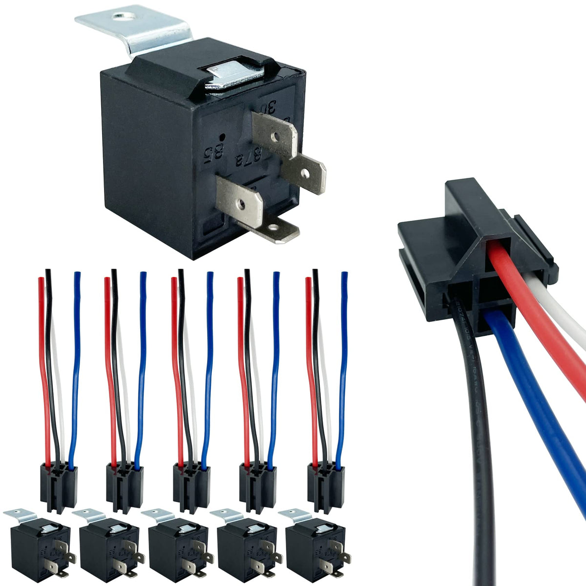 iRhapsody relay front view showing compact housing and terminals for easy replacement