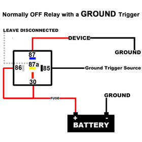 iRhapsody relay installed under dash demonstrating compact fit and secure switching benefit