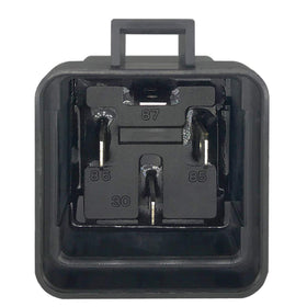 iRhapsody relay mounted in vehicle wiring harness demonstrating dependable in-use operation