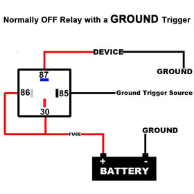 iRhapsody relay label and specs close-up providing clear electrical information