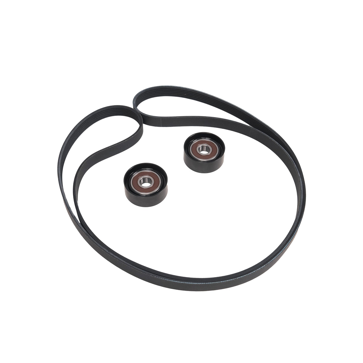 IRIEQU kit installed in Jeep Wrangler engine bay for correct fitment