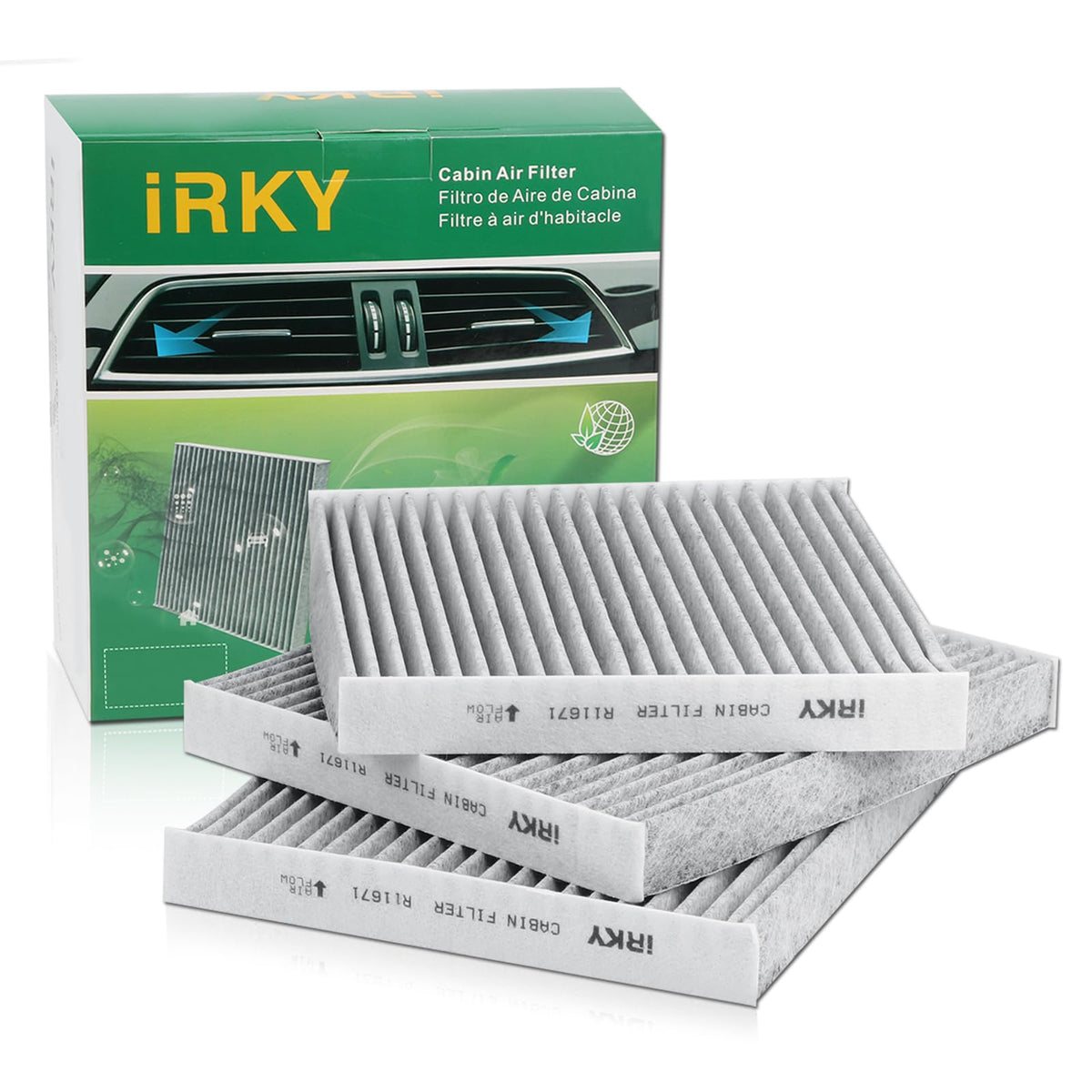 iRKY CF11671 front packaging showing product and benefits