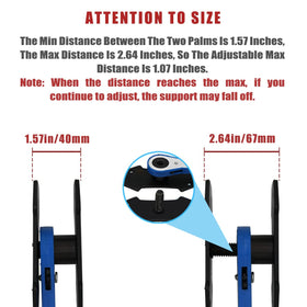 IRmm ergonomic handle close-up for comfortable non-slip grip