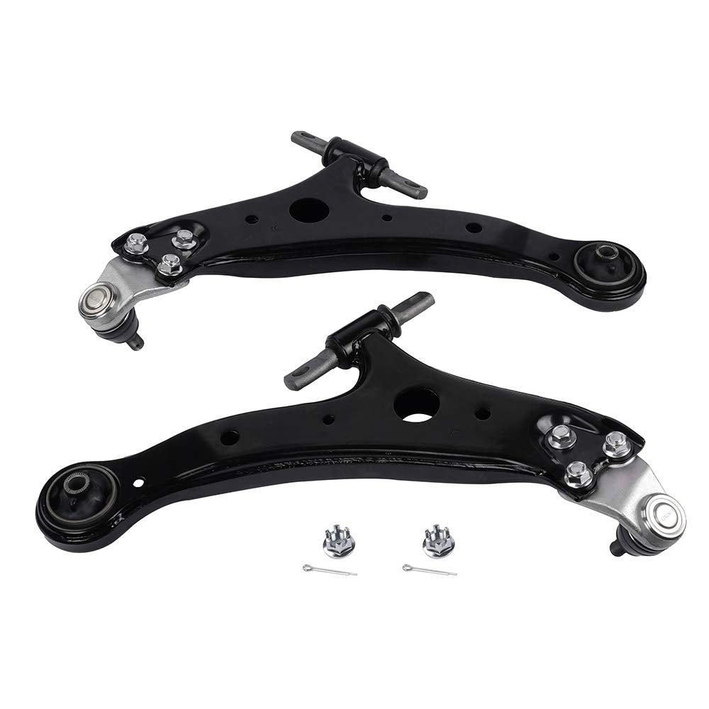 IRONTREE left lower control arm in box showing ready-to-install convenience and fit
