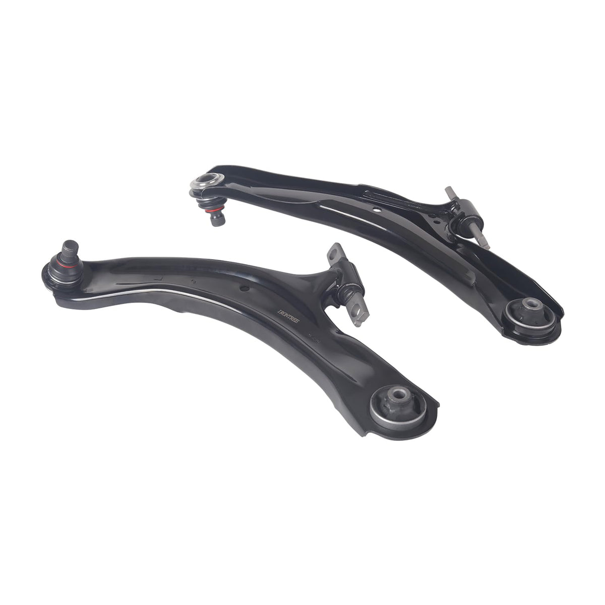 IRONTREE close-up of right control arm ball joint highlighting pre-greased durability