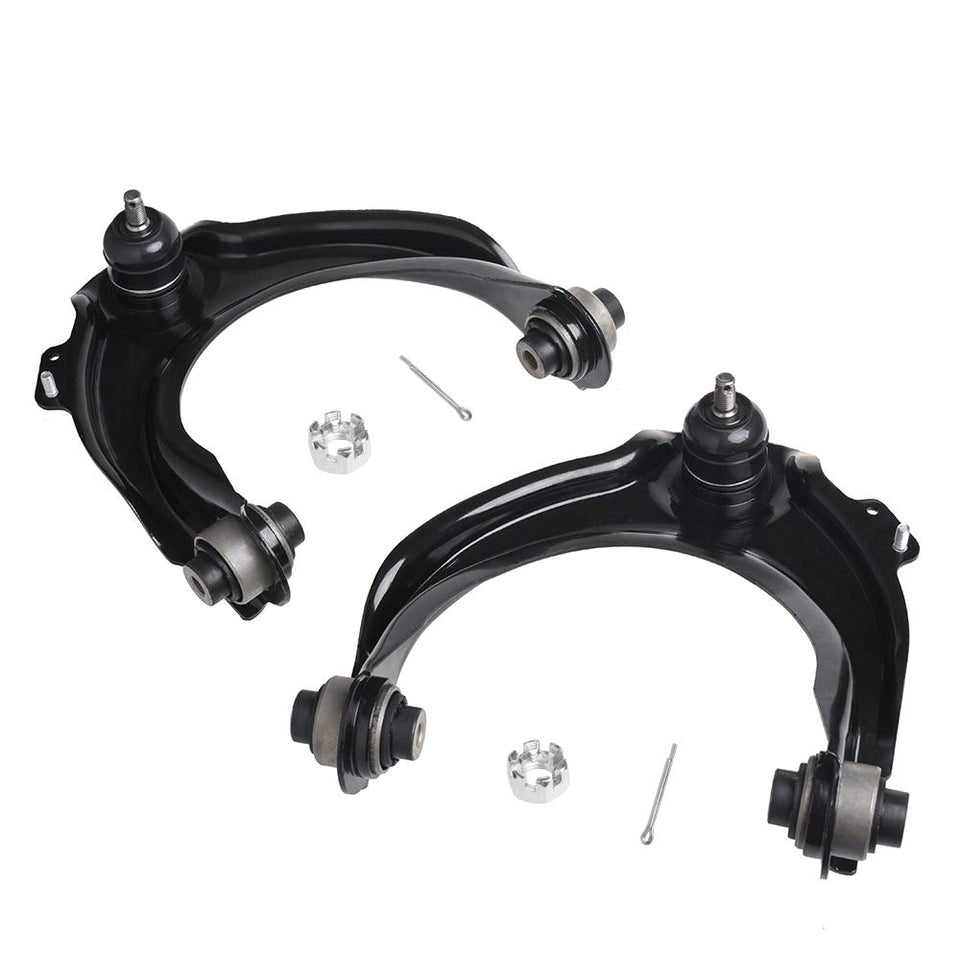 IRONTREE front upper control arms packaging showing both arms and parts