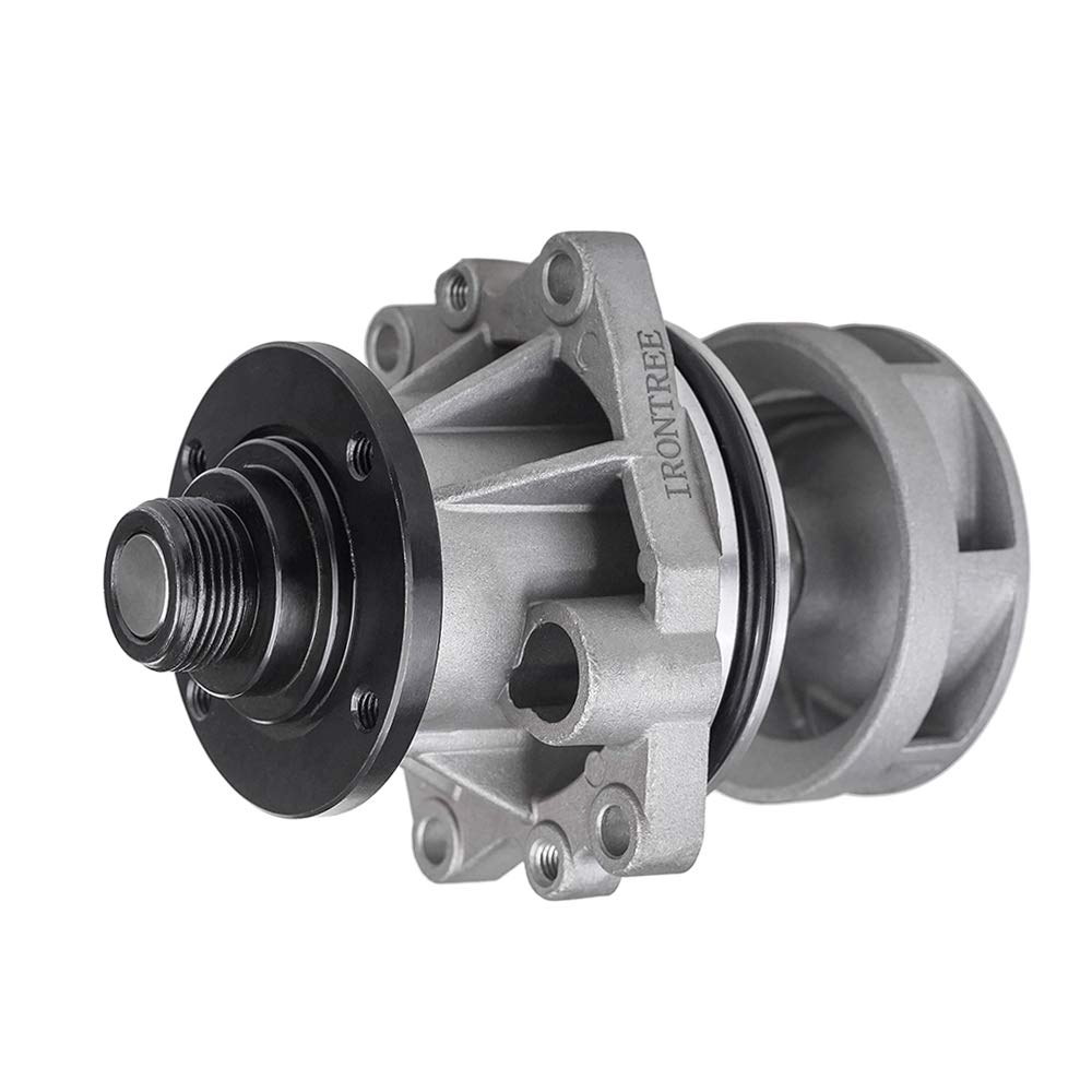 IRONTREE installed pump in engine bay demonstrating direct-fit replacement benefit