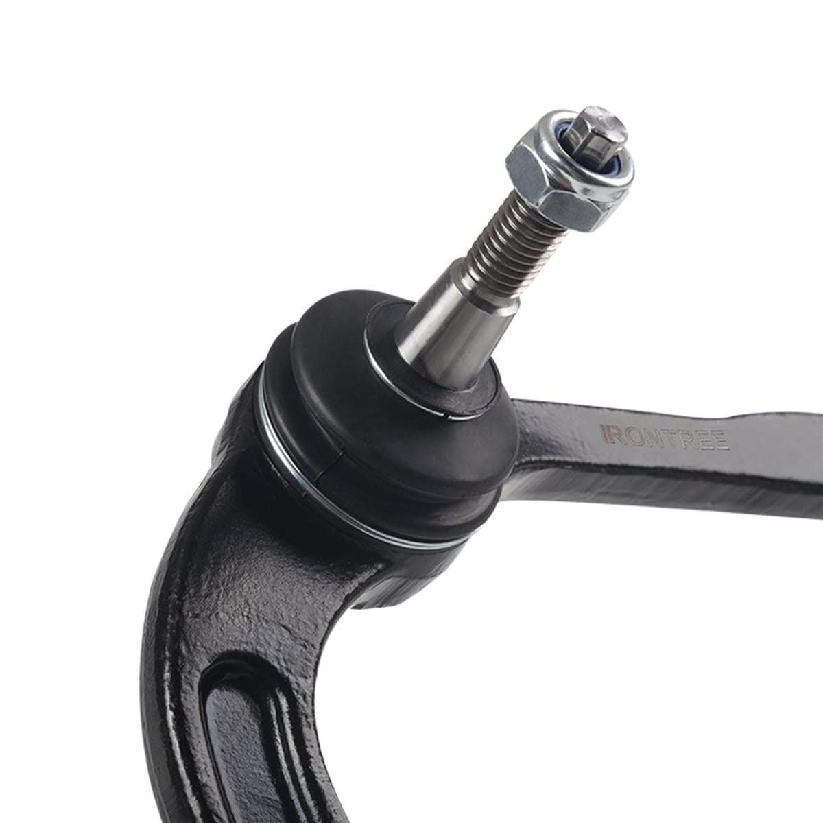 IRONTREE control arms installed on Ford F-150 showing restored steering benefit