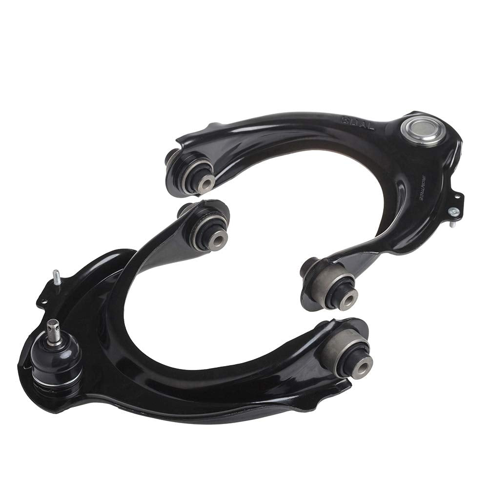 IRONTREE left upper control arm close-up showing preassembled ball joint benefit