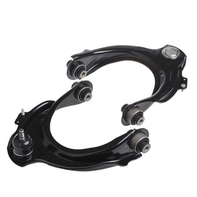 IRONTREE left upper control arm close-up showing preassembled ball joint benefit
