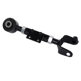 IRONTREE control arm mounted on rear suspension to demonstrate direct-fit compatibility