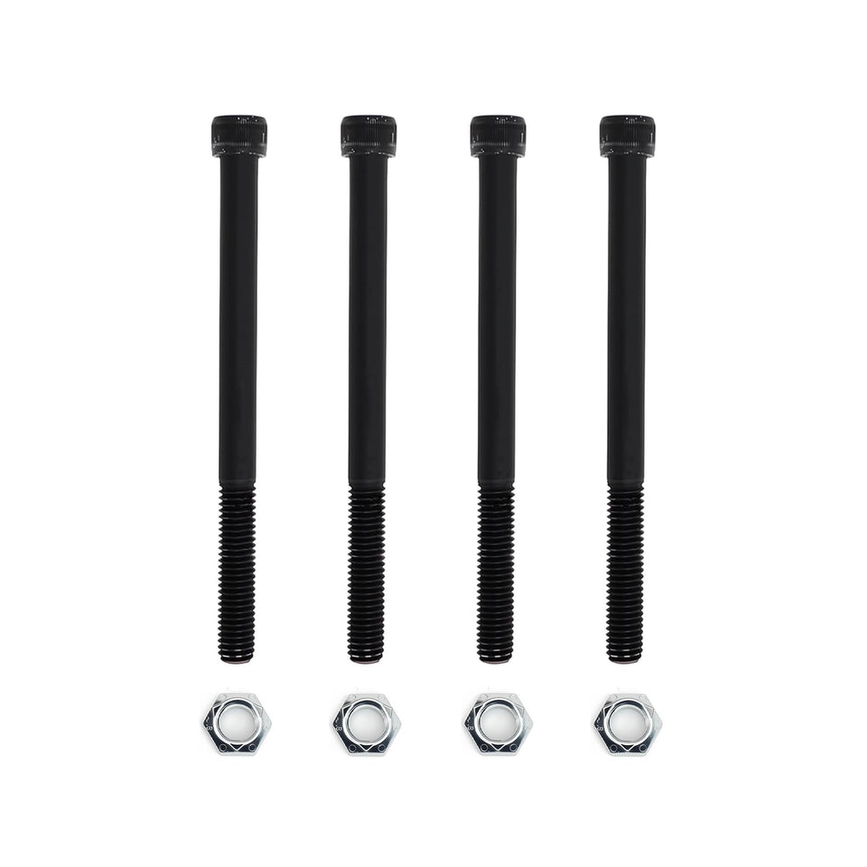Isayokgo front view of bolts and lock nuts showing a complete ready-to-install kit and convenience