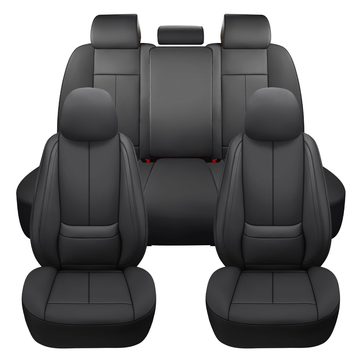 Isen-CoverAuto in‑car lifestyle with family demonstrating easy cleanup benefit