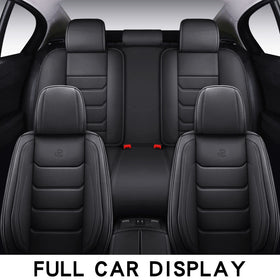 Isen-CoverAuto lifestyle shot shows sleek black interior upgrade