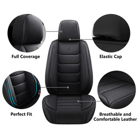 Isen-CoverAuto texture image highlights waterproof faux leather surface