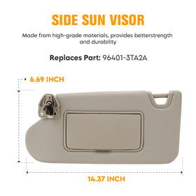 ISEYEC visor next to ruler size comparison showing accurate OEM fit