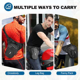 ISEYOU lifestyle shot on a commuter demonstrating versatile carry and urban style