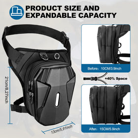 ISEYOU close-up of rigid shell and fabric demonstrating impact resistance and durability