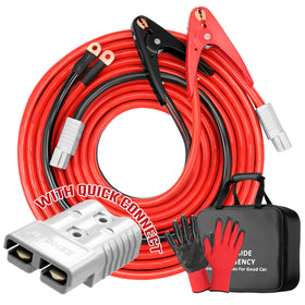 ISINFLASH front packaging showing full 30ft 1-gauge cable kit and benefits
