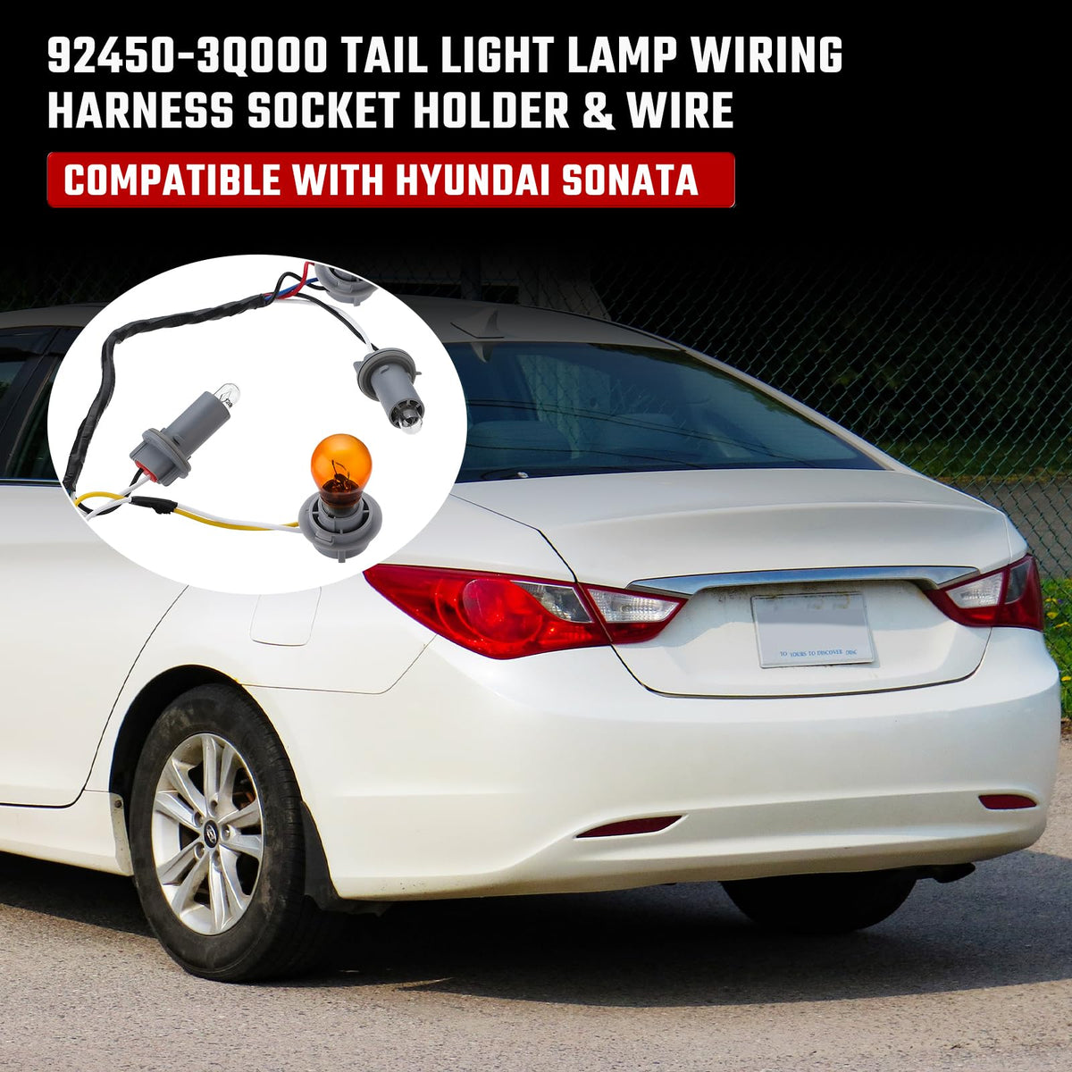 ISINFLASH halogen bulbs included with kit showing ready-to-install replacements