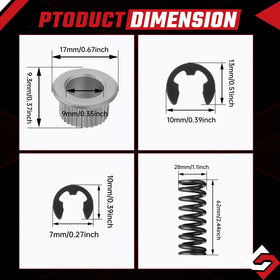 ISINFLASH spring and removal tool displayed to show ease of installation