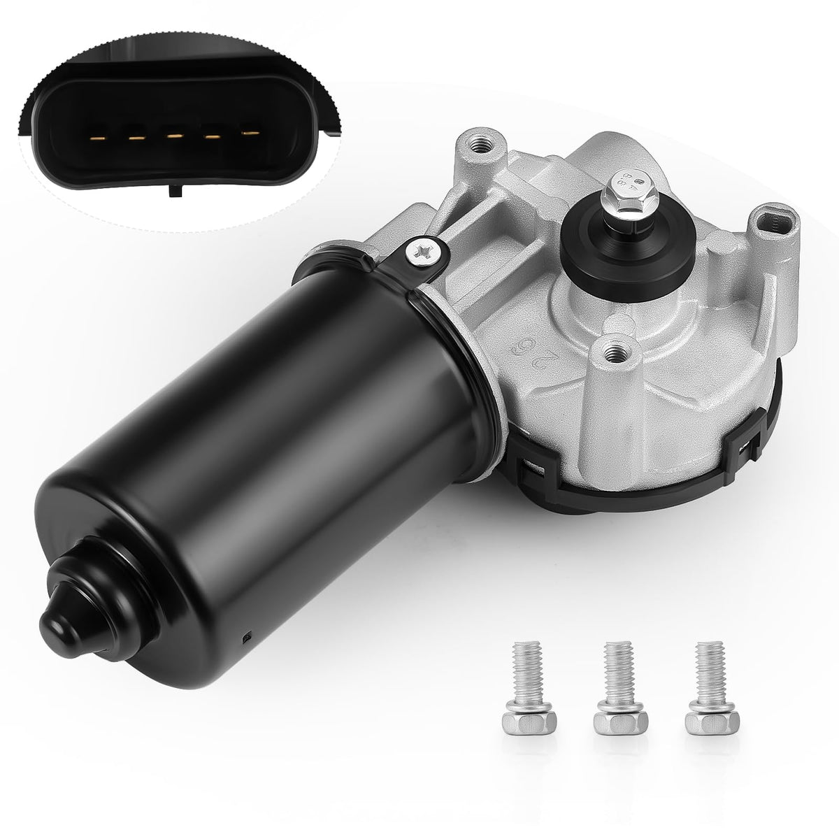 ISINLASSO front wiper motor showing mounting points and motor housing for easy replacement
