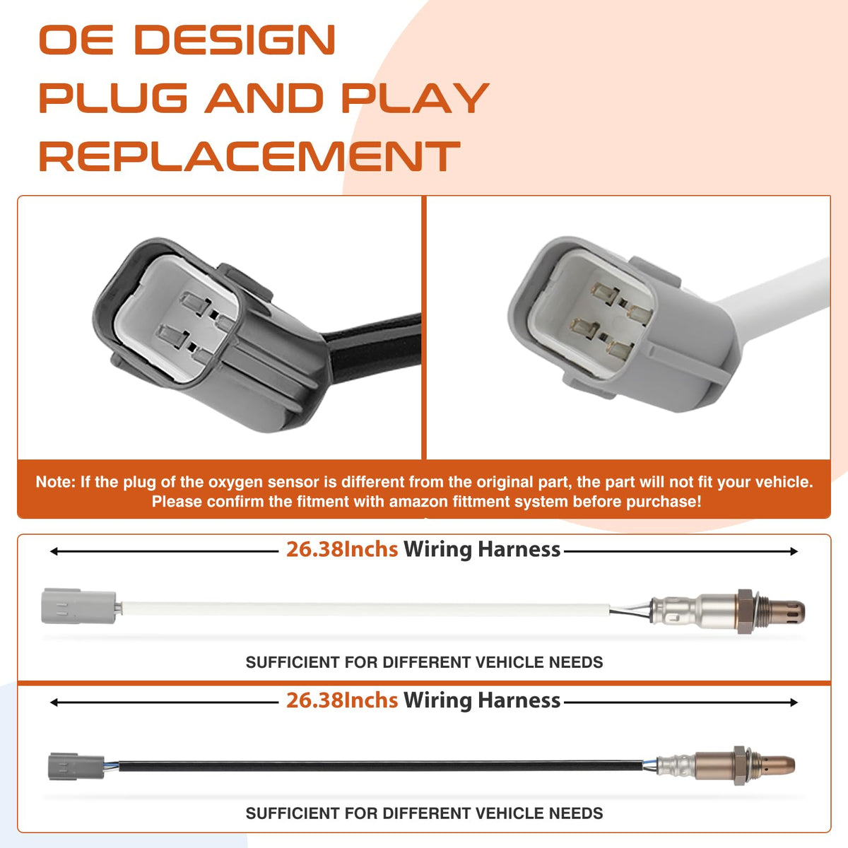 ISINMOTOR downstream sensor ceramic tip close-up demonstrating durable sensing element for accurate readings
