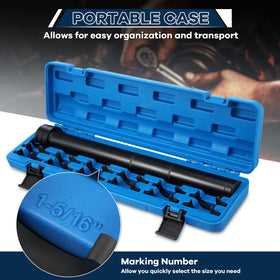 ISINSWIFT scale comparison bar next to sockets to show compact size and portability