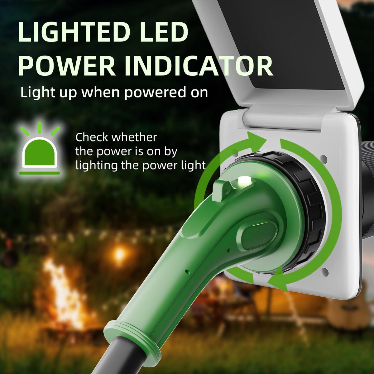 islewire cable bent to show flexibility in cold weather for dependable outdoor use